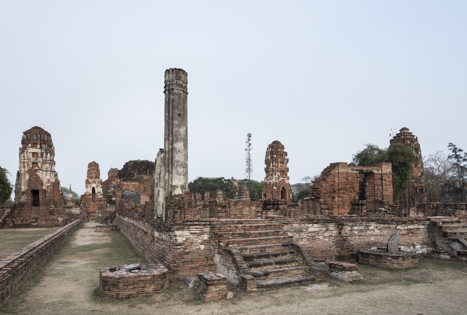 Wat Mahatathat, Ayutthaya, Thailand, 2015