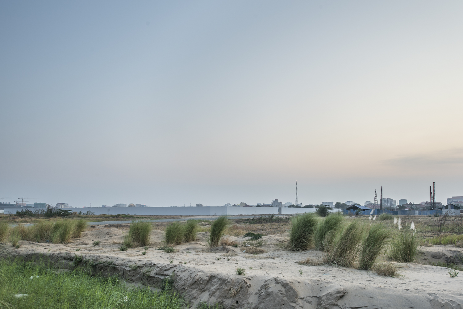 Wrapped temple, Bangkok, Thailand, 2015